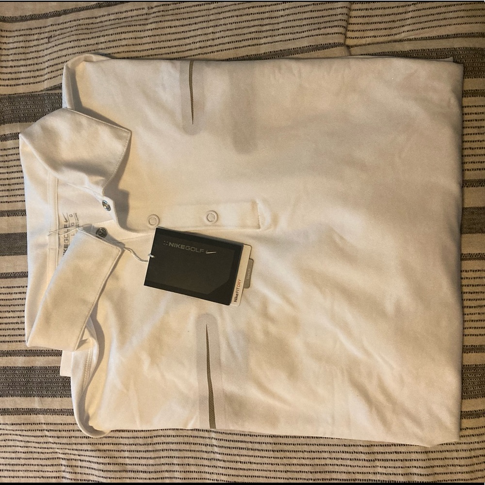 Mens long sleeve Nike golf polo